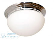 CLYDE SEMI FLUSH CEILING FITTING Потолочный светильник прямого света ручной работы Mullan Lighting MLCF010POLCHR