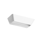 настенный светильник из алюминия белого цвета с направленным светом
