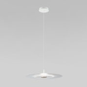 подвесной светильник с прозрачным круглым дисковым плафоном