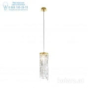 Kolarz PRISMA 1344.31M.3.P1.KpT подвесной светильник золото 24 карата ø12cm макс. высота 85cm 1 лампа g9
