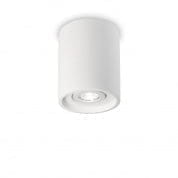 150420 OAK PL1 ROUND Ideal Lux потолочный светильник белый