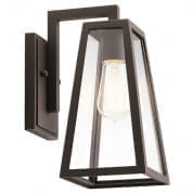 Delison 11.5" 1 Light Wall Light Rubbed Bronze уличный настенный светильник 49330RZ Kichler