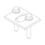 Анкер для напольного монтажа Kreon Wabi Pillar KR743840
