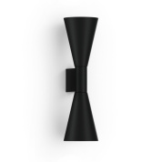 настенный светильник двунаправленный черный