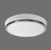 ACB Iluminacion Lina 3472/30 Потолочный светильник Satin Nickel/Opal, LED E27 2x15W, IP44