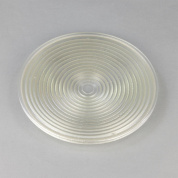 френелевый стеклянный плафон линзового типа