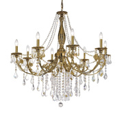 люстра с восемью лампами