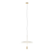 151020/1Z Vibia Flamingo подвесной светильник золотистого оттенка с округлым плафоном