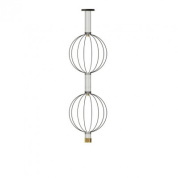 SPLIADM8OONELED Axo Light Liaison подвесная люстра золотого цвета с крупными элементами