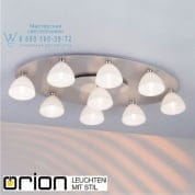 Потолочный светильник Orion Opaldesign DL 7-372/9 satin/438 opal