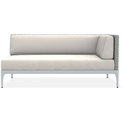 IFDMFSD43W23 Ethimo Infinity Модульный диван XL / угловой диван слева, теплый белый