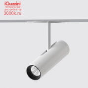 QV64 Robin iGuzzini Robin spotlight Ø62 for installation on a 48V low voltage track - DALI