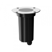 круглый встраиваемый в поверхность уличный светильник с глубоким посадочным модулем