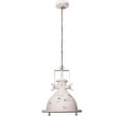 Marine Distressed White Industrial Pendant Light подвесной светильник FOS Lighting Marine-DistressWhite-HL1