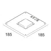 PLASTERKIT 111 монтажная рамка Delta Light