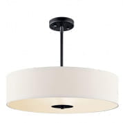 20" 3 Light Convertible Pendant Black подвесной светильник 42121BK Kichler