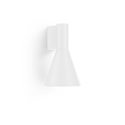 настенный светильник конусный белый