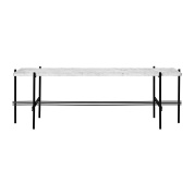 10017328 GUBI TS Collection Стойка Ts Console 1, черный/белый мрамор