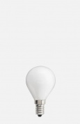 E14 LED 3-step Dimmable Globe Opal 0, White Globen Lighting источник света