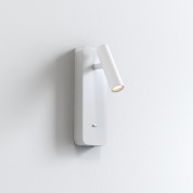 настенный светильник с USB-портом для чтения матовый белый