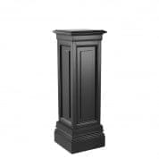 111078 Column Salvatore waxed black finish 100cm колонна Eichholtz