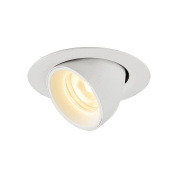 1005841 SLV NUMINOS® GIMBLE XS DL светильник встраиваемый 200мА 7Вт с LED 3000K, 730лм, 20°, белый