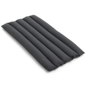 мягкая стеганая подушка для низкого шезлонга антрацитового цвета