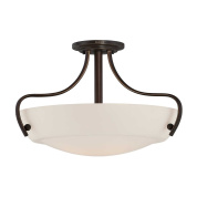 Потолочный светильник Chantilly Quoizel QZ-CHANTILLY-SF3 бронза palladian