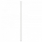 подвесной светильник крупного размера цилиндрической формы белого цвета