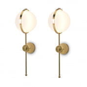 Pair of Polaris Wall Lights настенный светильник BARONCELLI