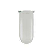 прозрачный стеклянный плафон цилиндрической формы с утолщённым краем