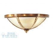 Pablo Настенный светильник из ржавчины/сусального золота с ониксовым стеклом Possoni Illuminazione 1993/AH2