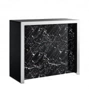110933 Bar Grimaldi black faux marble лоток Eichholtz