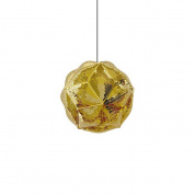 Puff Pendant Brass Tom Dixon, подвесной светильник