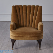 Duncan Chair-Toast Velvet Global Views кресло