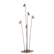 464054/10 Vibia Brisa садовый светильник оксидо с несколькими направленными плафонами IP65