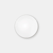 настенно-потолочный светильник круглой формы с матовым рассеивателем