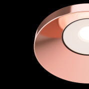 Встраиваемый светильник Kappell Maytoni розовое золото DL040-L10RG4K