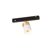 трековый светильник белого цвета для гибких шинопроводов и трековых систем