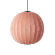 KW75 CO LED Knit-Wit Made By Hand Подвес Ø75 с коралловым тканевым плафоном LED