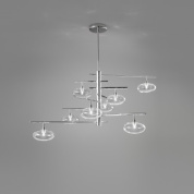 Metal Lux Dolce SP 8L асимметричный подвесной светильник хром; прозрачный 260.188.01