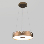 04502BZDHXXXX Elesi luce Gaia SP R M LED люстра из алюминия бронза