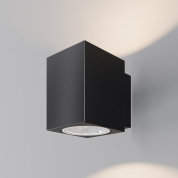 Уличный настенный светильник Maytoni Block 10W 800лм Черный O507WL-L10B3K