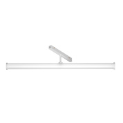 магнитный линейный светильник белого цвета с горизонтальной планкой Exility 23мм