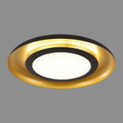 ACB Iluminacion Shiitake 3740/55 Потолочный светильник Черный/Золотой, LED 1x56W 3000K 4560lm