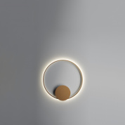 встраиваемый светильник бронзовый квадратный IP40