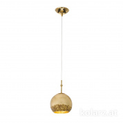 Kolarz Luna 0392.31S.3.Li.GA подвесной светильник золото 24 карата ø20cm высота 200cm 1 лампа e27