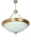 Dish Antique Brass Top Covered 5 Light Hanging Light подвесной светильник FOS Lighting Dish-Antique-24-HL5