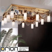 Потолочная люстра Orion ORIONtal DLU 1705/12 gold/Prisma topas