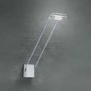 настенное бра с квадратными основаниями и регулируемыми кронштейнами